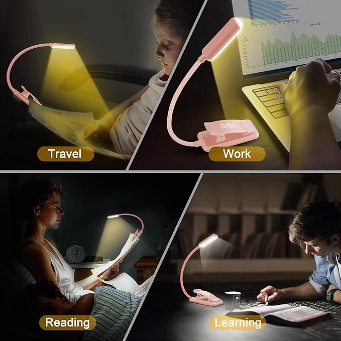 Gritin 9 LED Rechargeable Book Light - Image 7