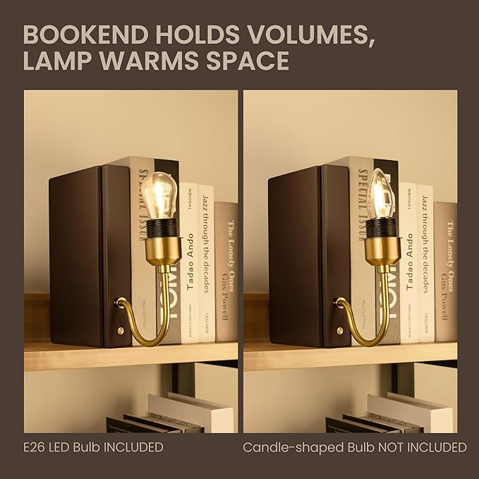 AELS Wooden Bookshelf Lamp - Image 6