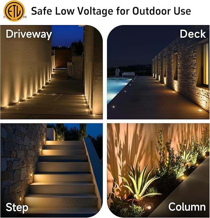 Gardenreet Brass Well Light Low Voltage, IP65 Drive-Over Flush In Ground - Image 6