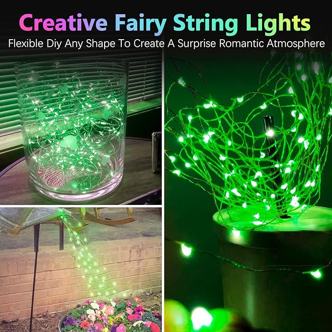 4 Pack 20FT 60LED Christmas Battery Operated Fairy Lights - Image 5