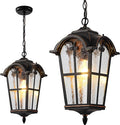 VIANIS 18.7" Large Outdoor Pendant Light, Vintage ORB Outside Chandelier by VIANISLIGHTING