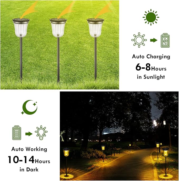 Solar Pathway Lights Super Bright 200 lumens - Image 6