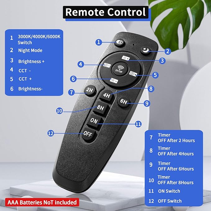 Plug in Track Lighting with Power Cord, 8-Light LED Track Lighting Kit with - Image 5