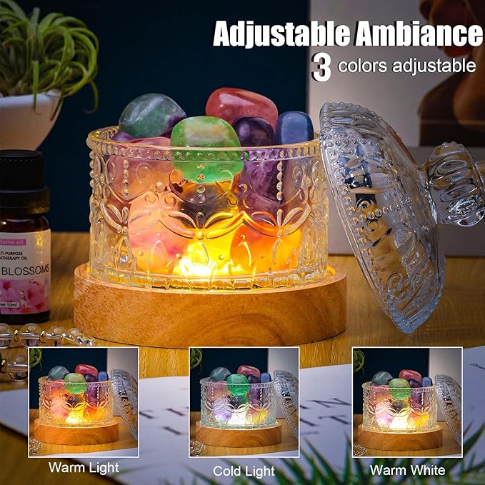 Runyangshi Crystal Lamp Night Light - Image 2