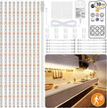 LAFULIT 10 PCS Under Cabinet Lights Kit, Motion Sensor LED Strip Lights by LAFULIT