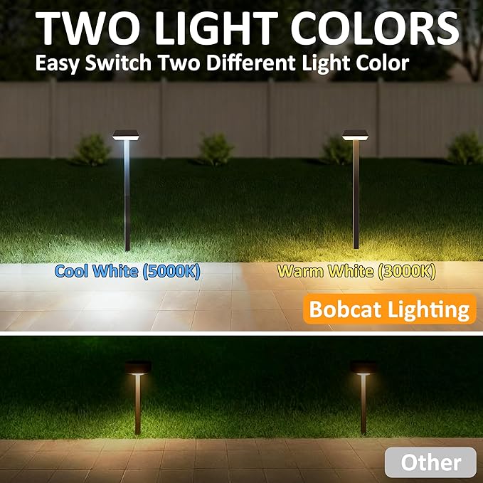 Bobcat Solar Pathway LED Lights Super Bright 300 lumens - Image 4