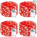 4-Pack Fairy Lights Battery Operated by EXF