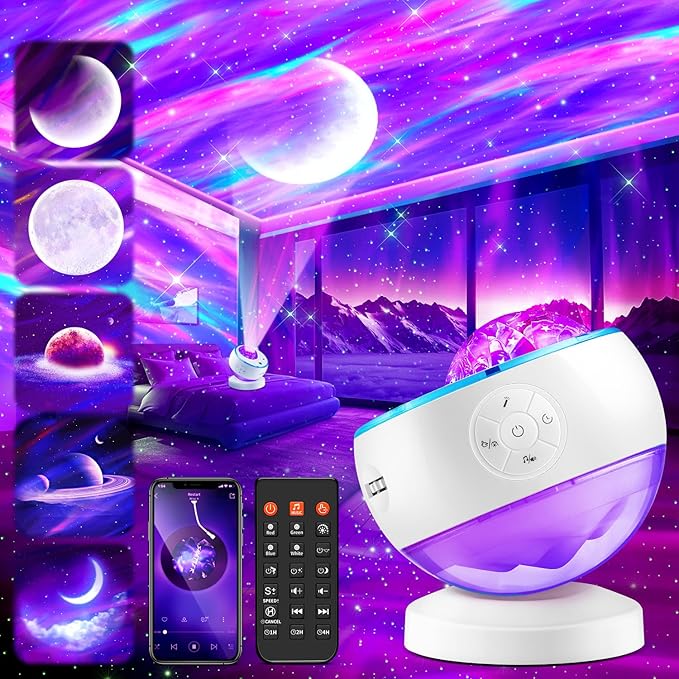 Northern Galaxy Light Aurora Projector by pikoy
