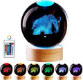 Large Elephant Crystal Ball Night Light by Unknown