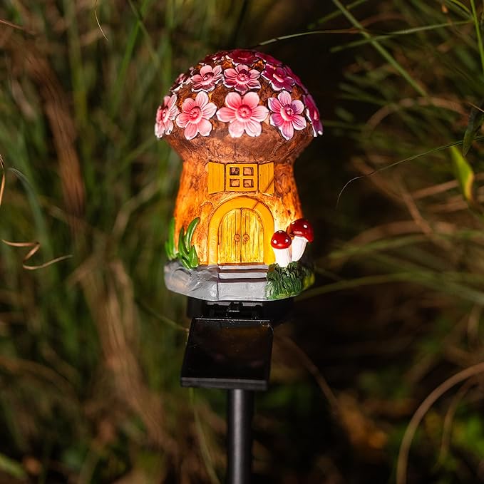 Dazzle Bright Solar Mushroom Lights Fairy Garden Lights - Image 7