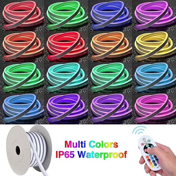 DELight 50FT RGB Neon Rope Lights - Image 6