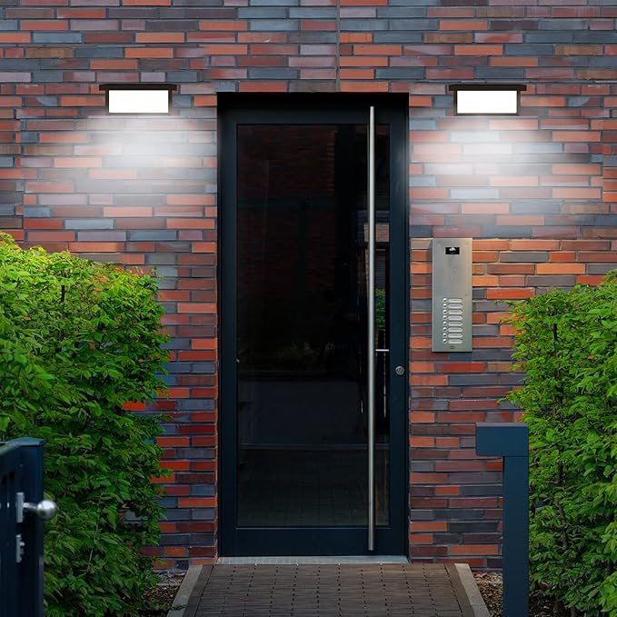 6000K Porch Lights Outdoor, 18W 1800LM LED Wall Light, IP65 Waterproof - Image 10