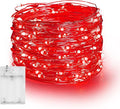 Dazzle Bright Fairy Lights Battery Operated, 20 FT 60 LED Silver Wire by DazzleBright