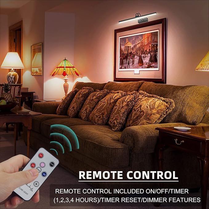 FUNCHDAY Picture Light Wireless, Rechargeable Battery Operated Painting Light - Image 4
