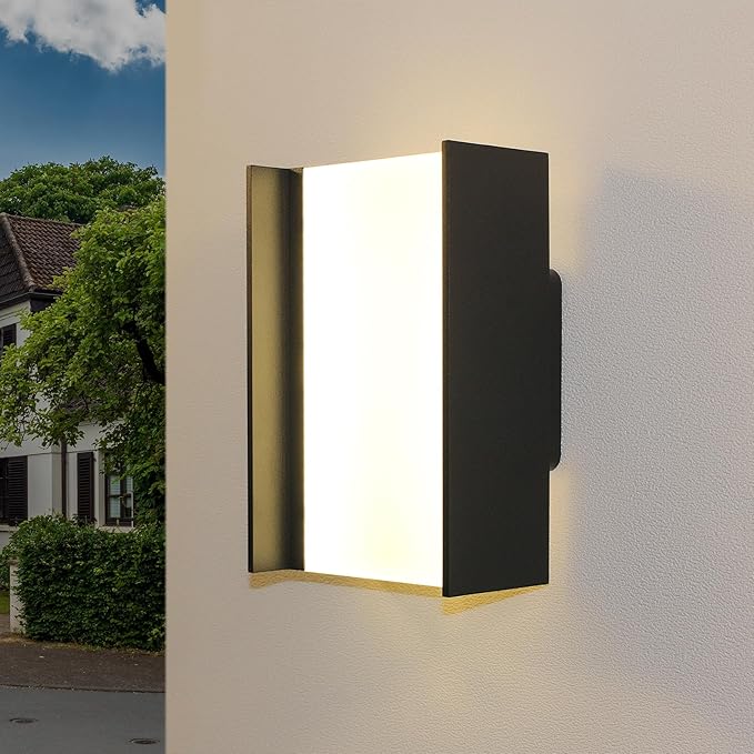 20W Outdoor Wall Sconces, Modern LED Outdoor Wall Light, Up Down Waterproof - Image 8