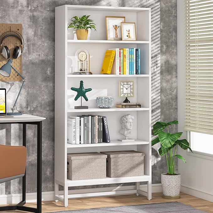 Tribesigns Tall Bookcase and Bookshelf, 70.8” Large Bookcases Organizer by Tribesigns
