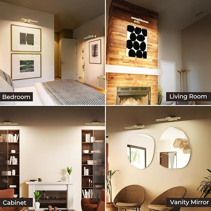 Wireless Picture Lights for Wall, Battery Operated Wall Light for Painting - Image 8