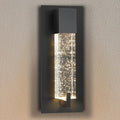 WOSHITU LED Wall Sconce Light: 11 Inch Black Modern Sconces Wall Lighting 3000K by WOSHITU
