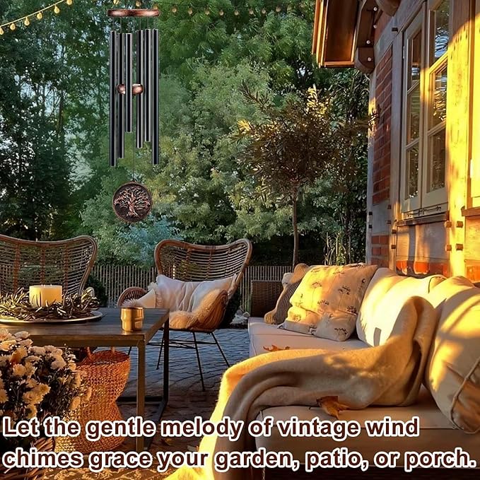 Memorial Wind Chimes for Outside, Sympathy Gifts for Loss of Loved One - Image 9