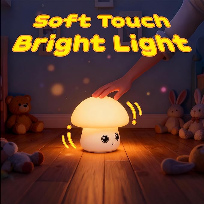 Rechargeable Squishy Lamp, Dimmable Nightlamp - Image 3