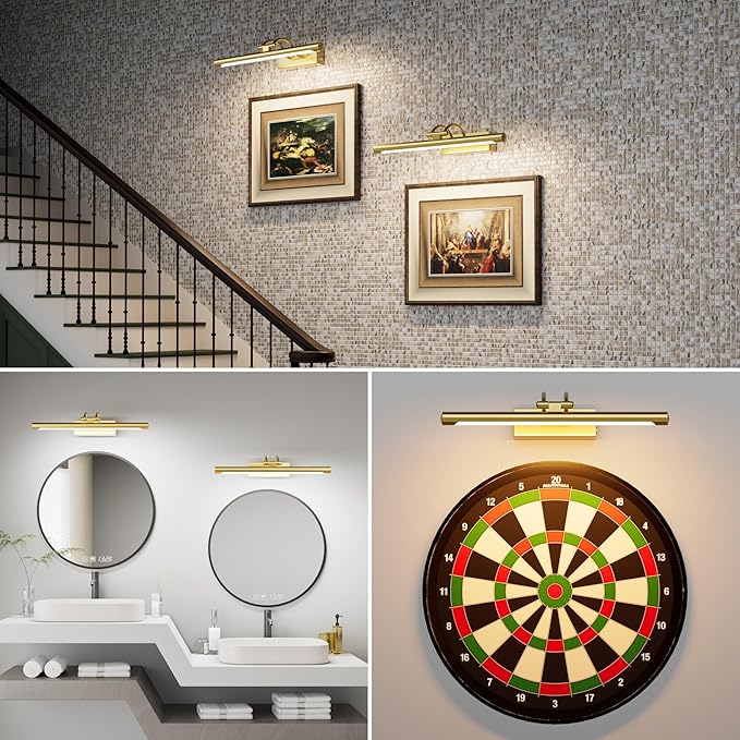 Cordless Picture Light with Remote, Battery Operated Wall Sconce - Image 8