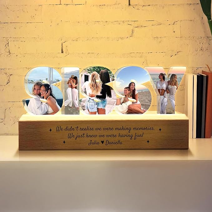 Personalized Sissy Photo Collage Night Light - Image 7