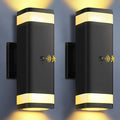 RAYVO Motion Sensor Outdoor Lights 2 Pack, Modern Dusk to Dawn Exterior by Zinola