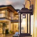 Dusk to Dawn Outdoor Lighting for House 17 Inch Large 1-Pack, Oil Rubbed Bronze by DiscoverBeautyofLighting