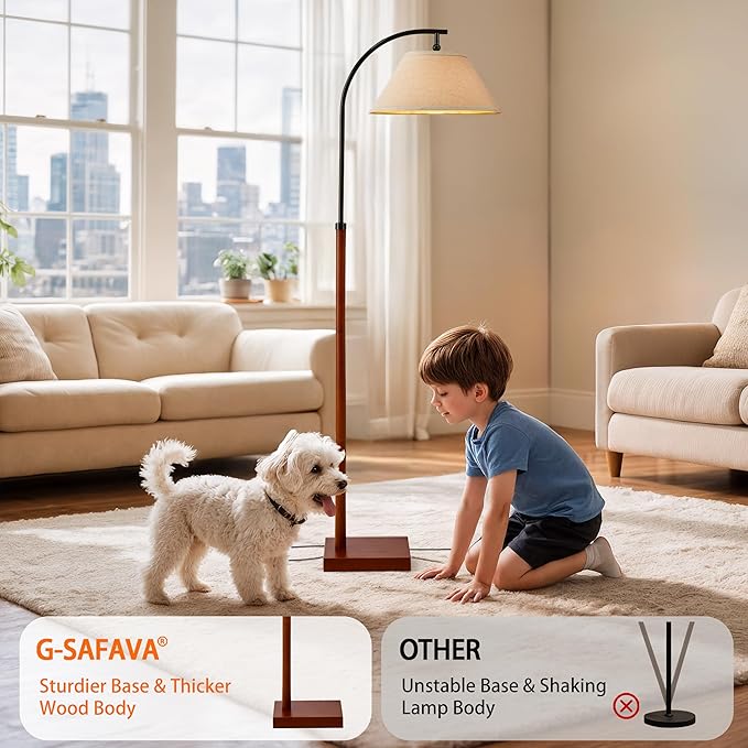 63" Floor Lamp for Living Room - Image 3