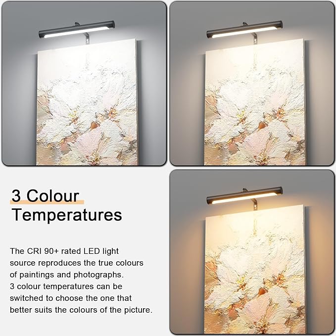 4W Picture Light Plug in, Dimmable Wall Light - Image 7