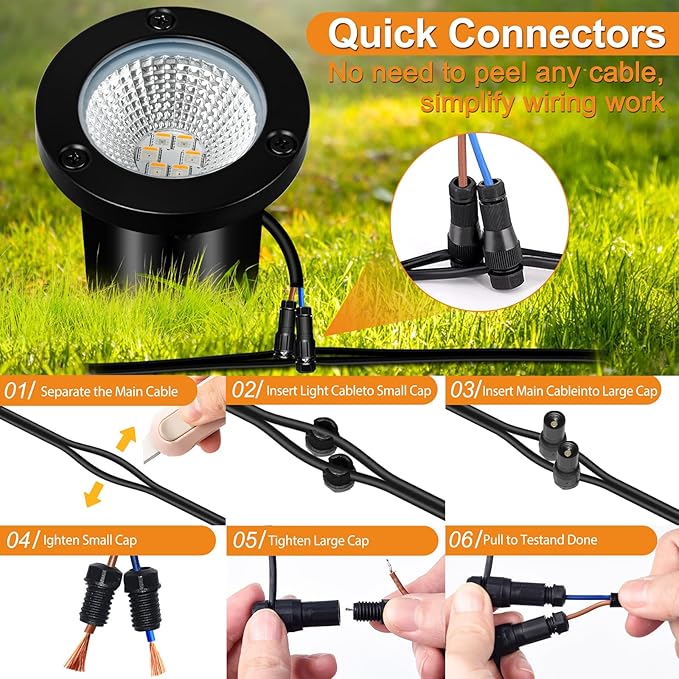 Low Voltage Landscape Lighting - 10W RGB Landscape Lights - Image 4