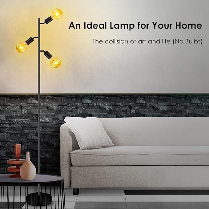 BoostArea Floor Lamp, Industrial Floor Lamp, Modern Tree Standing Lamp - Image 7