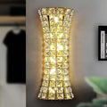 Crystal Wall Sconces, Modern Wall Light Fixtures, Luxury Indoor Gold Wall Lamp by KaiyuanLight