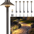 Gardenreet Low Voltage Landscape Sidewalk Lighting, Solid Brass Pathlights by Gardenreet