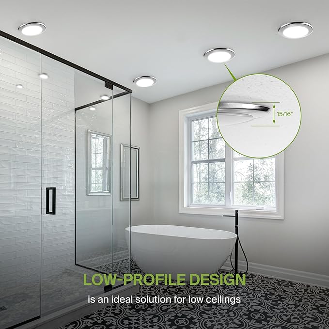 ASD 1 Pack LED Disk Lights 6 Inch, 15W 5CCT 2700K-5000K 1245LM CRI90+, Dimmable - Image 4