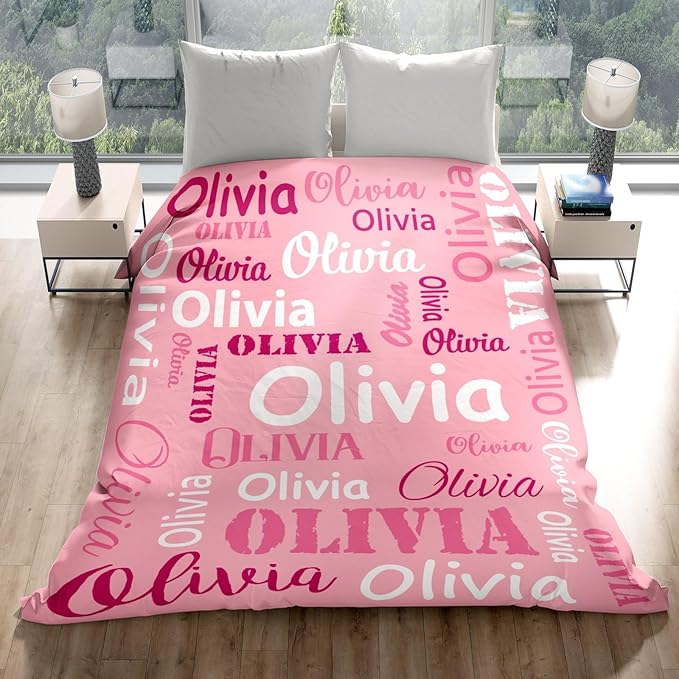 Gudina Custom Blanket with Name, Customized Name Blanket - Image 3