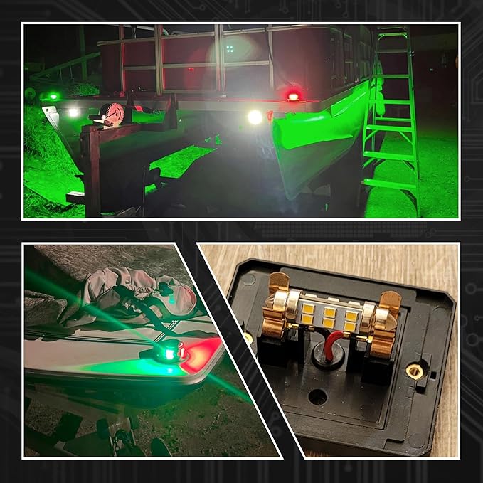 31mm Marine LED Boat Navigation Light Bulb Super Bright Cool White Replacement - Image 3