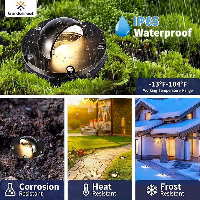 Gardenreet Landscape Well Lights Brass - Image 4