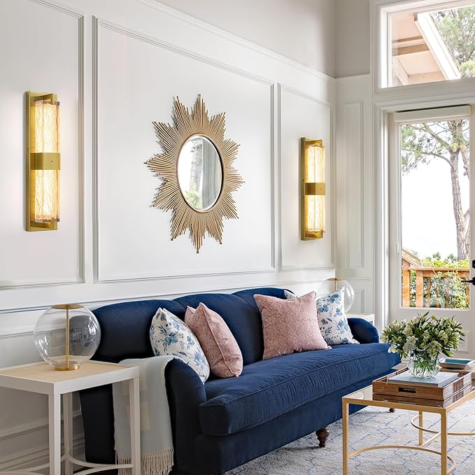 Battery Operated Resin Wall Sconce - Image 6