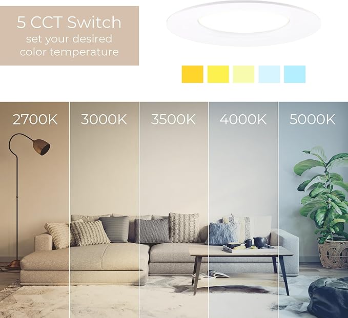 Just Screw Me in 6in LED Recessed Retrofit Light - Image 6