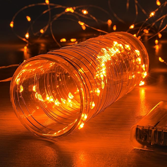 1 Pack 16.4ft Battery Operated String Lights by Ariceleo