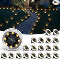 SOLPEX Mini Solar Ground Lights, 20 Pack Solar Lights Outdoor Waterproof by Solpex