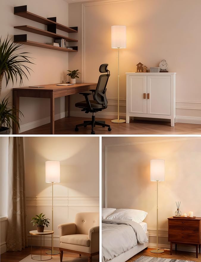 Tubicen Gold Floor Lamp 61" Tall Lamp - Image 6
