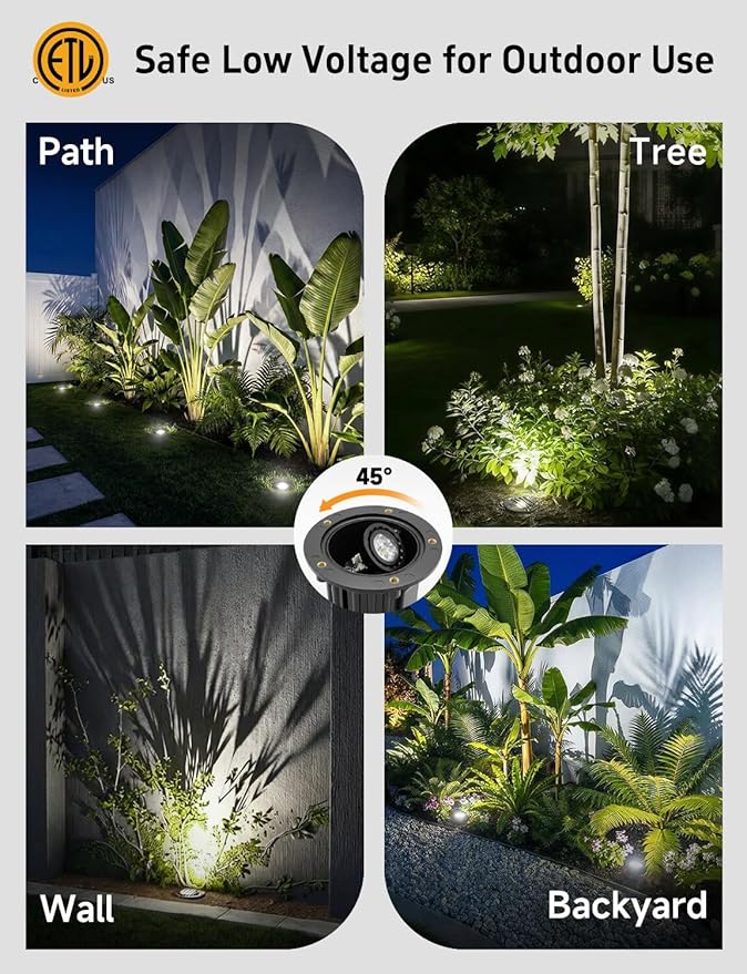 Gardenreet Low Voltage Landscape Well Lighting - Image 5
