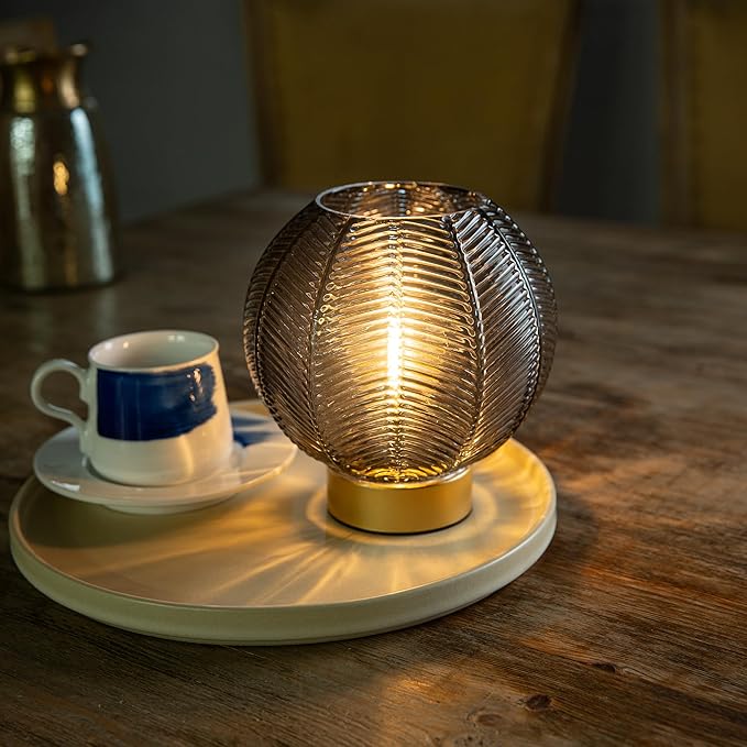 Battery Operated Lamp with Timer, Small Table Lamp Battery Powered, Cordless - Image 6