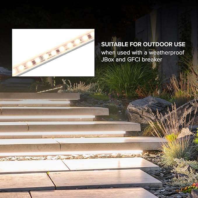 Maxxima 36 in. Hardwired LED Under Cabinet Strip Light, 1380 Lumens, 3000K Warm - Image 5