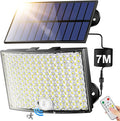 Solar Flood Lights Outdoor, Solar Motion Lights Outdoor, Remote Solar Lights by COOLNIGHT