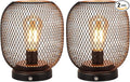 JHY DESIGN Dimmable Touch Lamp Set of 2 Bedside Table Lamp Rechargeable Battery by JHYDESIGN