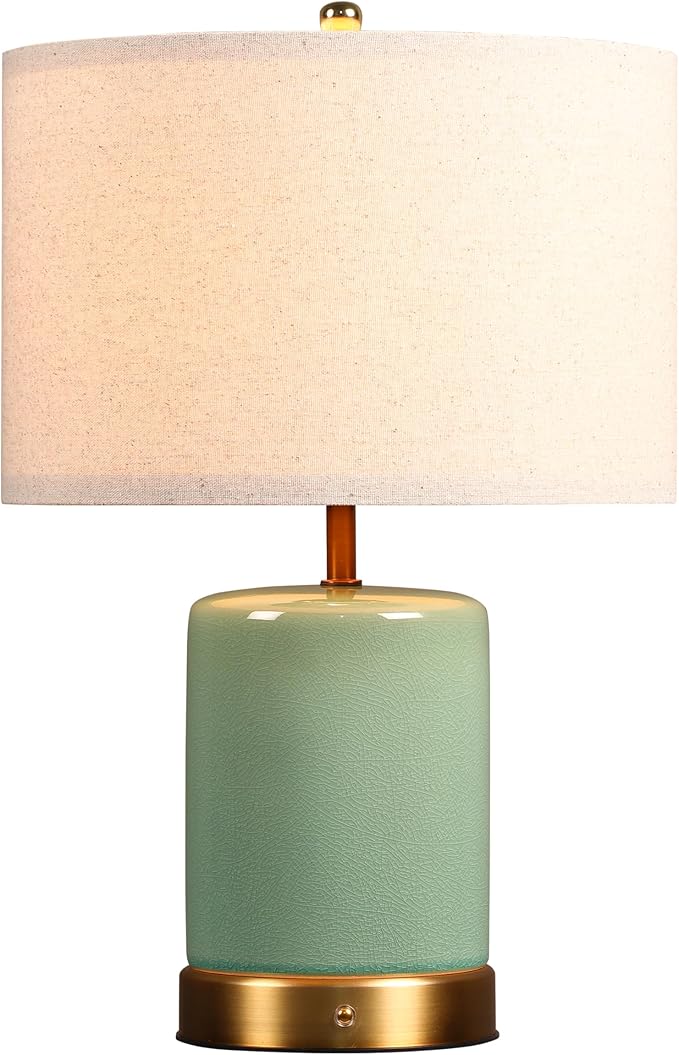 O’Bright Dune - Battery Powered Table Lamp, Rechargeable Cordless Ceramic Lamp by OBright