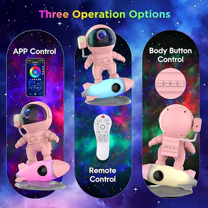 Astronaut Galaxy Projector for Bedroom, Star Projector Galaxy Light - Image 6